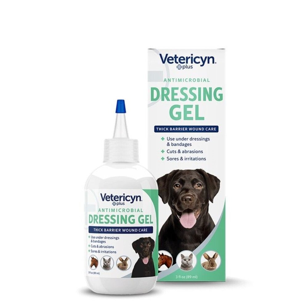 Vetericyn Plus Antimicrobial Dressing Gel 3 oz NEW SEALED
